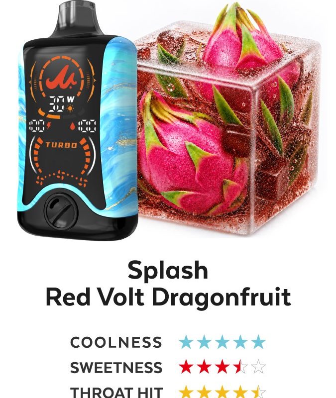 Splash Red Volt Dragonfruit