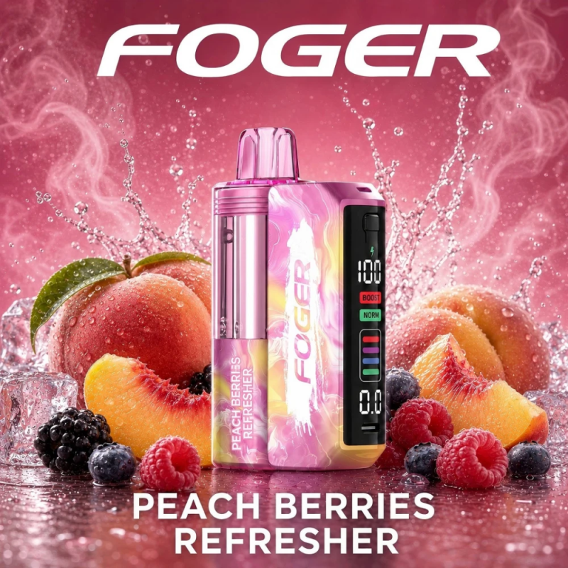 Peach Berries Refresher